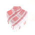 Palestinian keffiyeh scarf, also called kaffiyeh, showcasing classic authentic palestine patterns, symbolizing palestinian cultural heritage and resistance arab headscarf for men and women